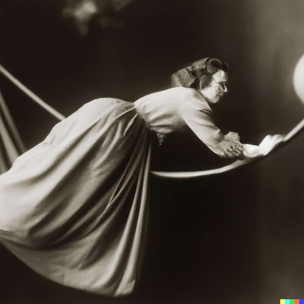 the discovery of gravity, photograph taken by George Hurrell